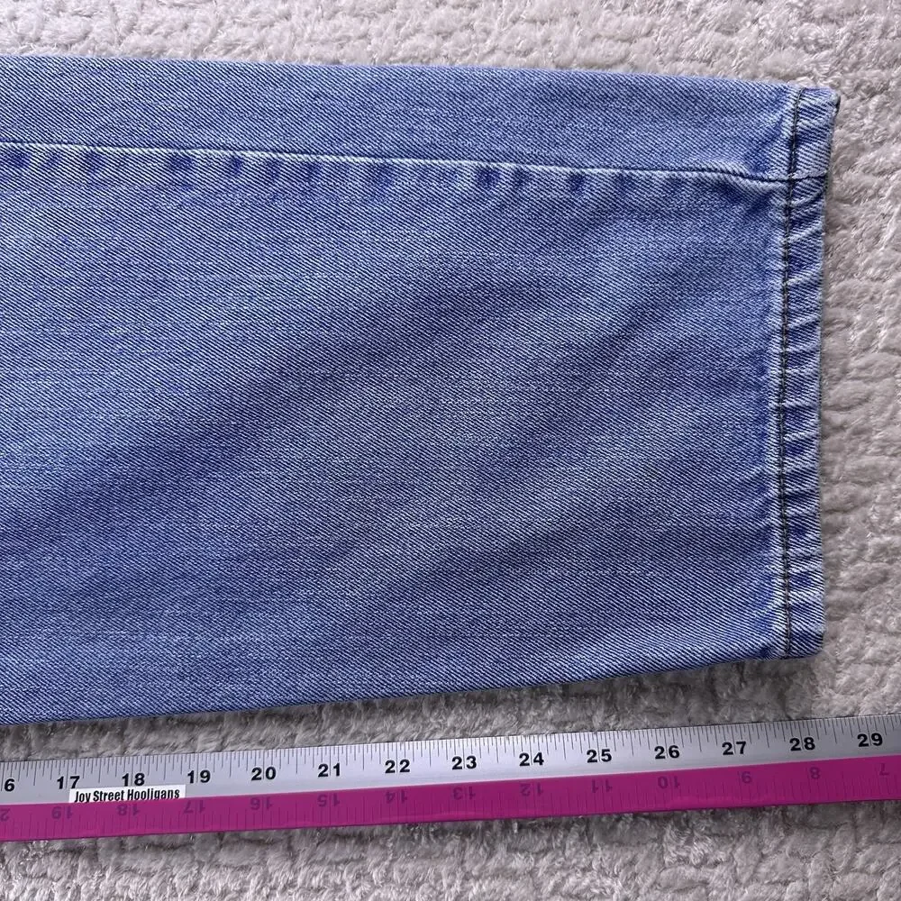 Levi's 550 Men’s Jeans Adult 36x30 Blue Denim Relaxed Fit Red Tab Straight Leg‎